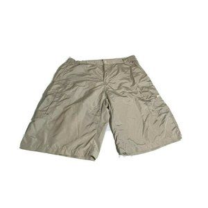 Mens Stanley Nylon Cargo Shorts Size Xl Tan Lightw